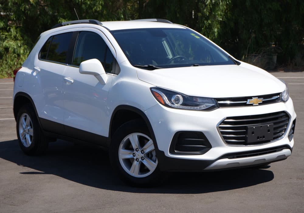 Clean white Chevrolet Trax ready for pickup in Mocksville